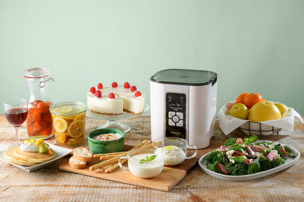 La cadena japonesa Fuji TV presenta el extractor de zumos EVO820 y la yogurtera de Kuvings