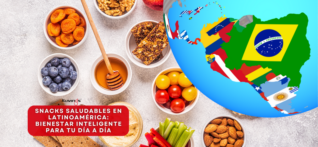Snacks saludables en Latinoamérica: bienestar inteligente para tu día a día